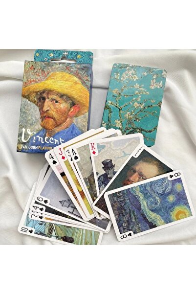 Minnoş Dükkan Van Gogh Playing Card