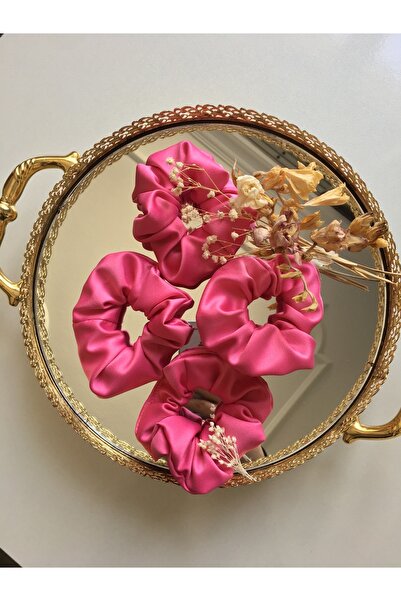 AslyAccessory 10'lu Kına Gecesi Hediye Prenses Pembe Nedime Saten Toka Seti