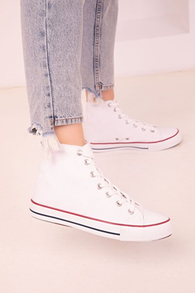 SOHO White Unisex Sneaker 18089