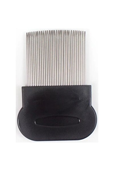 Croc Pieptene pentru purici 301 de purici cu vârf de oțel negru
