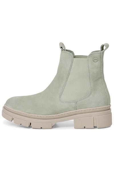 Tamaris Stiefelette - Grün - Blockabsatz