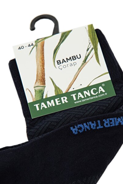 Tamer Tanca Мъжки текстилни класически чорапи 855 Klasık Dsnl Erk Bmb Crp 40/44