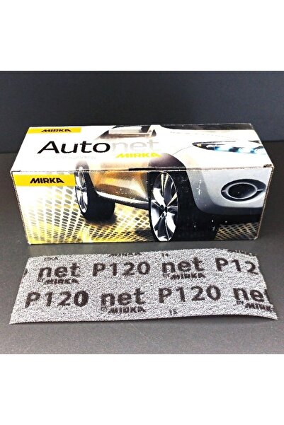 MİRKA Zımpara Epoksi Otomotiv Tekne Autonet Tel Elek Zımpara 120 Kum Cırtlı 7...