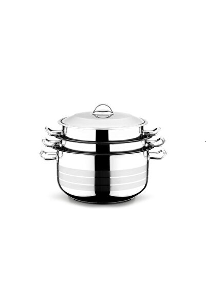 Yıldız çelik Çelik Tencere Seti 28-30-32 Cm