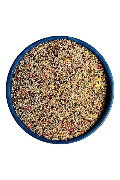 SENNEDİLERSEN Muhabbet Kuşu Yemi , 10 Kg Karışık Vitaminli Meyveli