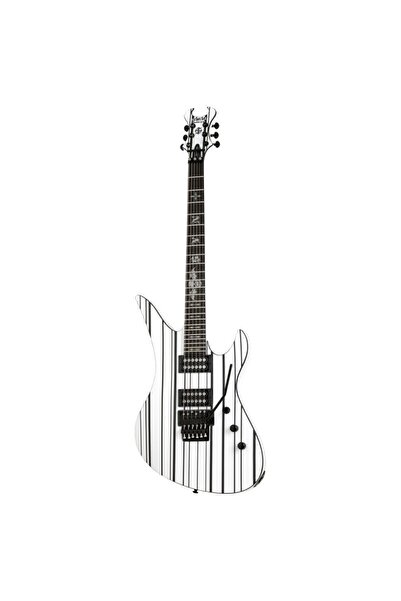 Schecter Synyster Gates Standard Elektro Gitar (beyaz)