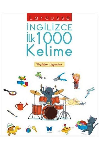 Mavi Kelebek Yayınları First 1000 Words English Larousse Vocabulary Book