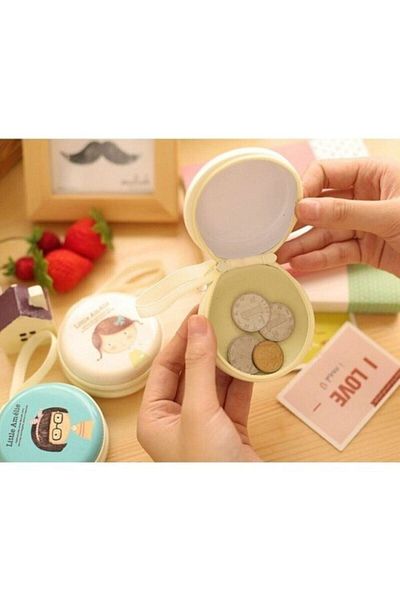 AGT Bohong Mini Zippered Box Flowers Coin Purse