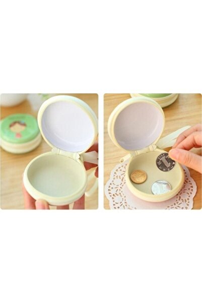 AGT Bohong Mini Zippered Box Flowers Coin Purse