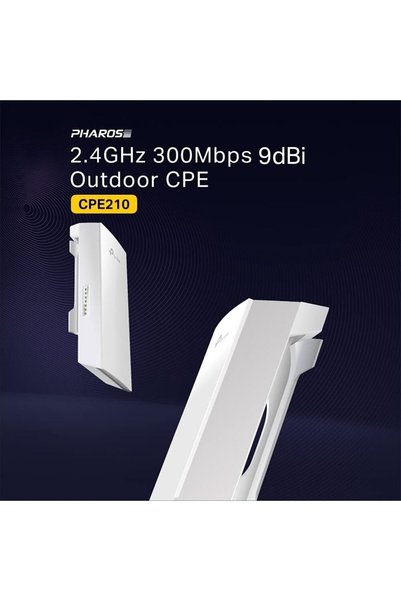 TP-LINK Cpe210 2.4ghz 300mbps 9dbı 500m Ptp/ptmp Dış Ortam Access Poınt