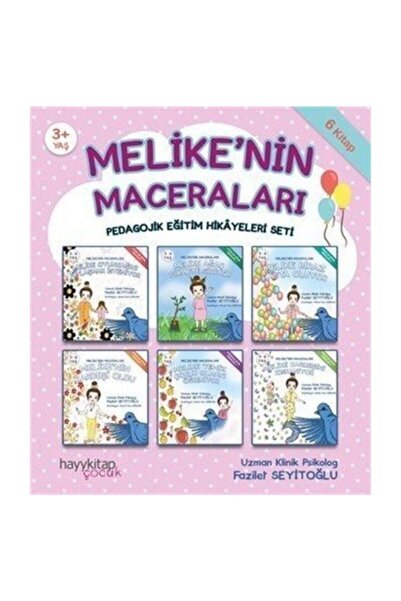 hayykitap Melike'nin Maceraları 6'lı Pedagojik Eğitim Hikayeleri Seti