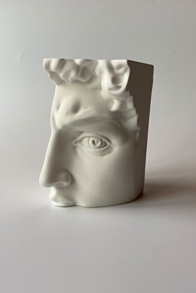 sin istanbul David Büst Heykel Biblo Beyaz