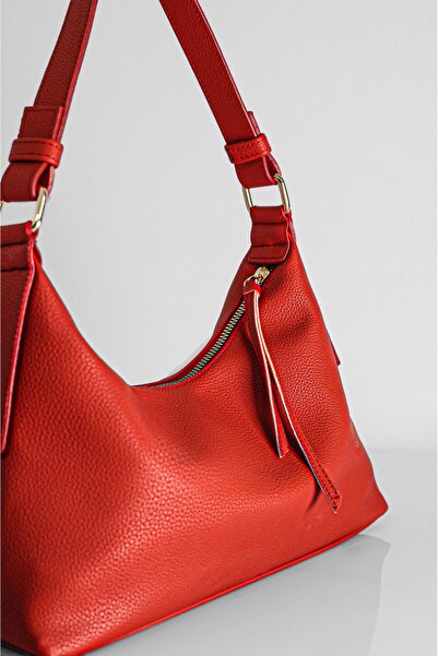 Rimense Red Hand And Shoulder Bag