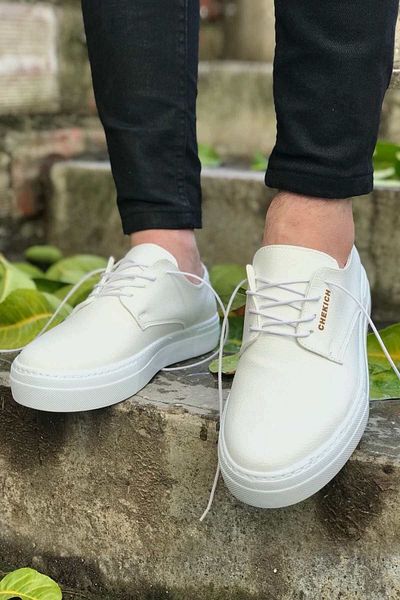 Chekich Ch005 Cbt Pıttı Men's Shoes White