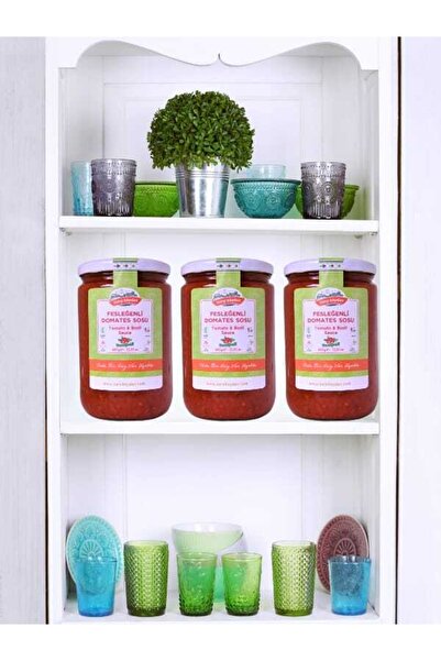 Karşı Köyden Fesleğenli Domates Sosu - 3 Adet X 475gr