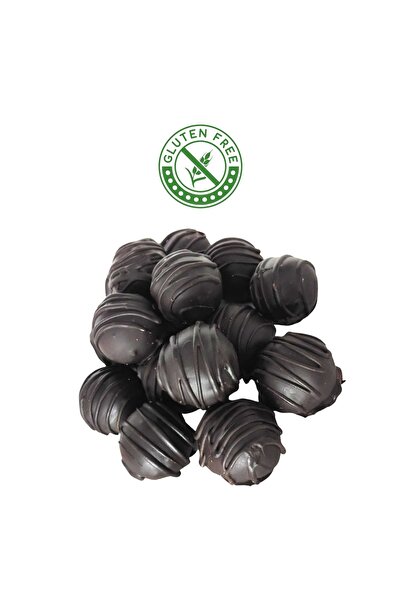 DR.DİYET PASTANELERİ Glutensiz Içi Kek Dolgulu Bitter Çikolata 10 Adet 450 Gr