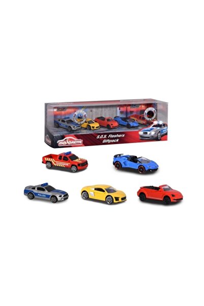 Majorette S.O.S Araç Seti 5 Parçalı