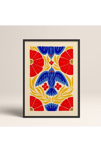 HOMEPACK Черна дървена рамка за картина, рамкиран плакат, артистична модерна ...