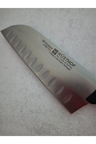 Solingen Wüsthof Gourmet Santoku Knife Corrugated 14cm