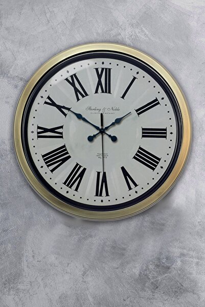 Dream Gift ساعة حائط هدية معدنية عتيقة مقاس 40 سم