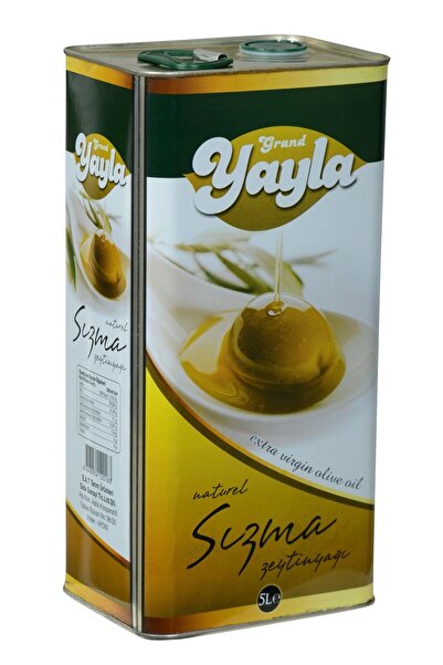 GRAND Yayla Ege Naturel Sızma Zeytinyağı 5lt