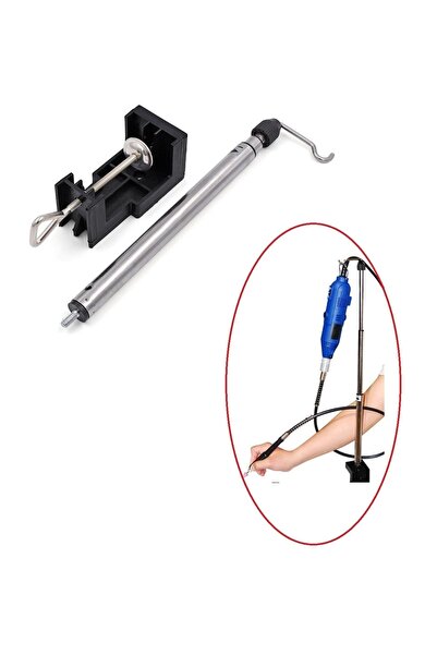Depolife Dremel Benzeri Gravür Makineleri Için Masa Alet Askı Sehpası Telesko...