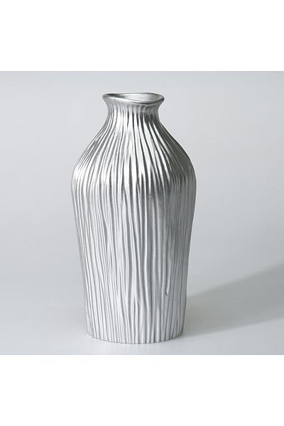 Selim Dublin Dublin Large Vase Silver - Κομψό και άνετο σχέδιο
