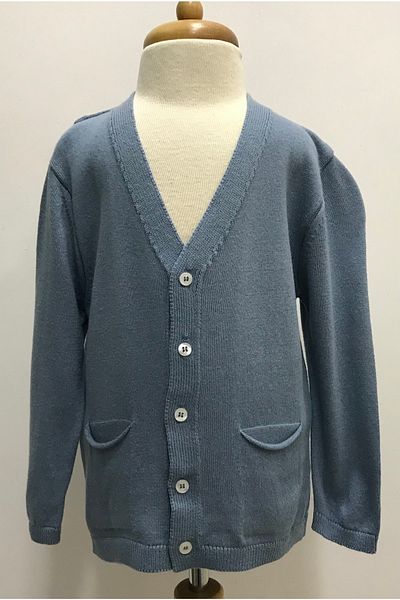 Çikoby Baby Boy V-Neck Sweater Cardigan