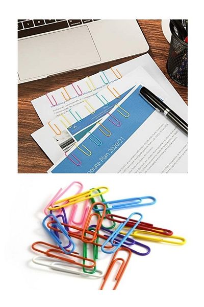 nistabolje 200 Colorful Paperclips