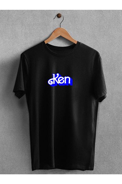 Pear Wear - Μπλουζάκι Ken Printed Μαύρο Unisex T-shirt Oversize