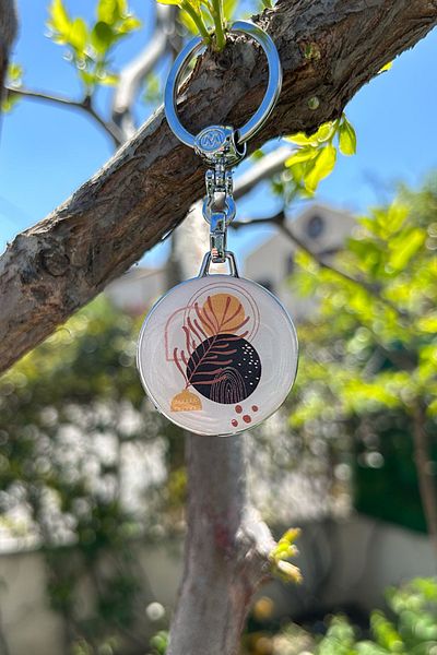 CoNotes Keychain - Retro Design