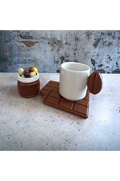 Desing gift box Kahve Çekirdekli Fincan, Nutella Tasarımlı Fincan Konsepti