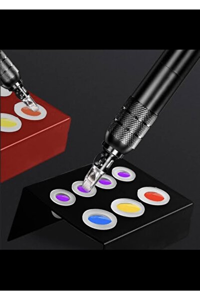 Lush Studio Pigment Pota Tutucu Stand Kalıcı Makyaj Boya Potası Silikon Stand