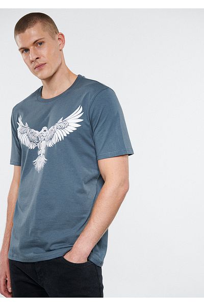 Mavi Tricou imprimat Regular Fit / Regular Fit 0611428 -80776