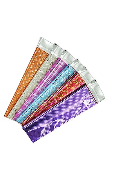 Showparty Metalized Gift Package with Tape 8x45 Cm 100 Pieces