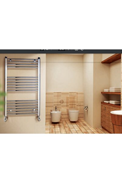 Maktek 600x1200 Yüksek Kaliteli Çelik Düz Havlupan Krom Kaplama Havlu Radyatör 60x120