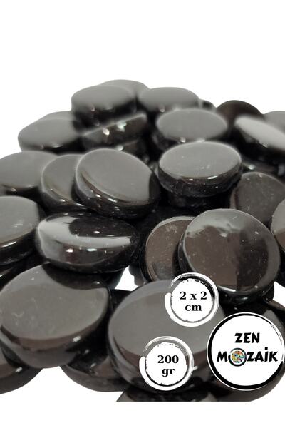 Zen Mozaik Sanatsal Mozaik Çalışmalarınız Için 2 Cm Yuvarlak Cam Mozaik Taşı ...