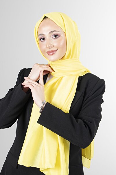 HAREM SCARF Sarı Brisa Vual Şal
