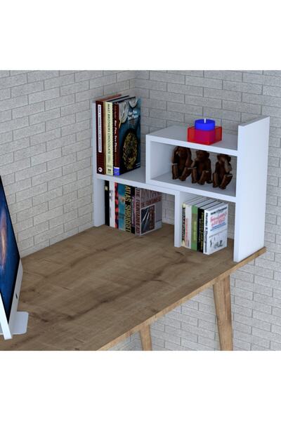 Emkawood Libro Masa Üstü Kitaplık Raf
