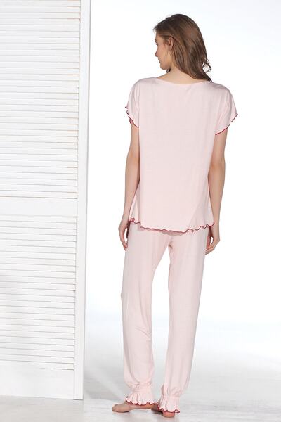 Sevim Kadın Baskılı Pijama Takım