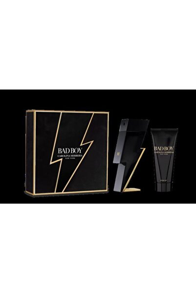 Carolina Herrera Bad Boy Edt 100 ml Erkek Parfüm Seti 8411061962169