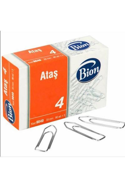 Mas Bion Paper Clip No:4 Code: 9040 36 Pack
