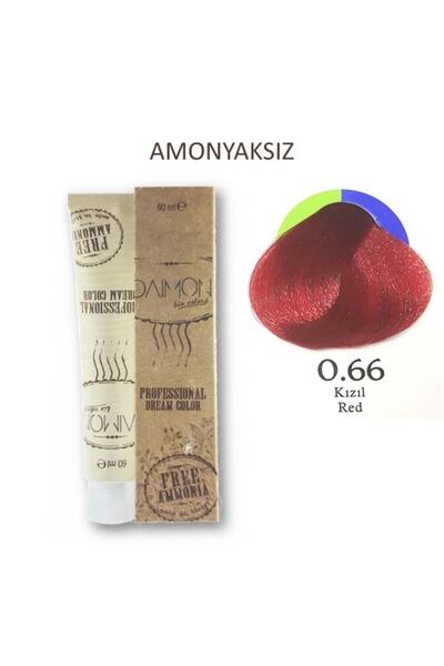 DAIMON Fa Amonyaksız Saç Boyası 0.66 Kızıl