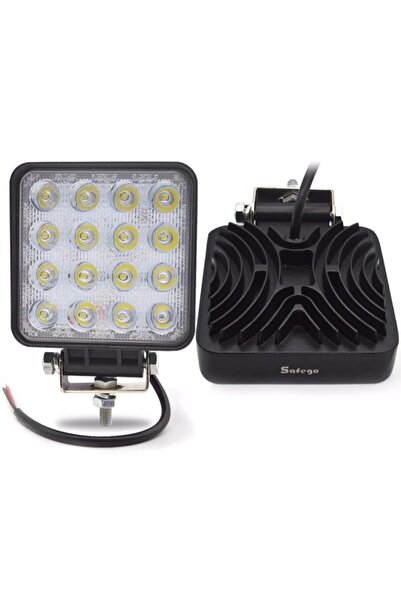 Sefa 2 Adet 16 Ledli Off Road Çalışma Lambası / Projektör 48watt 12v / Yugo