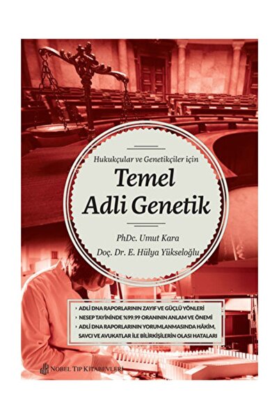 Nobel Tıp Kitabevi Hukukçular Ve Genetikçiler Için Temel Adli Genetik
