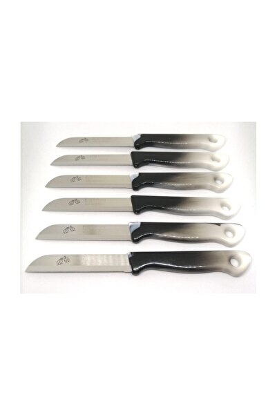 Solingen Meyve Ve Sebze Bıcagı Tırtıklı Siyah Ebruli