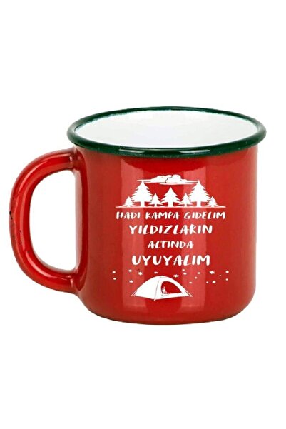 NURGAZ Emaye Kupa Kırmızı Yıldız