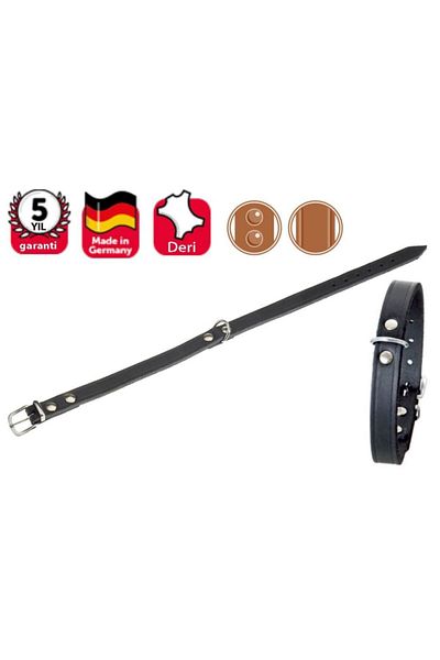 Eastland Black Karlie Leather Collar - 27Cm-10Mm