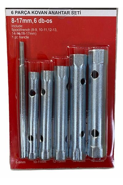 makroyapimarket Sleeve Socket Set Spark Plug Wrench Set 6 Pieces