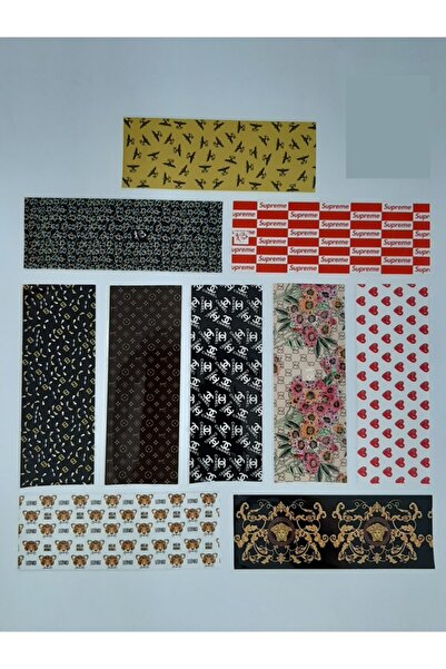 DIAMOND PROFESSIONAL Tırnak Tasarım Folyoları 1 Paket (10adet)